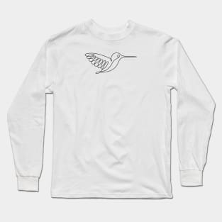 ST One Line Hummingbird Long Sleeve T-Shirt